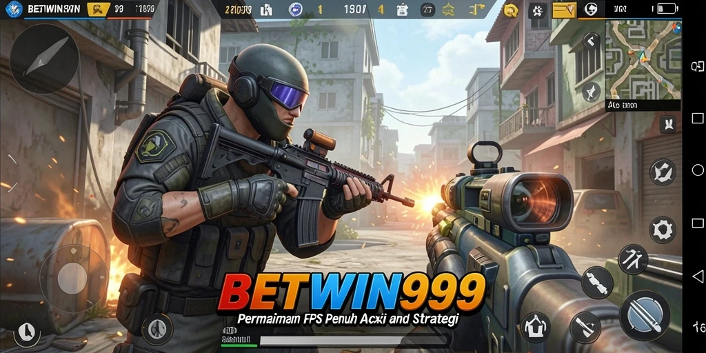 Tampilan gameplay BETWIN999 yang intens dan memukau.