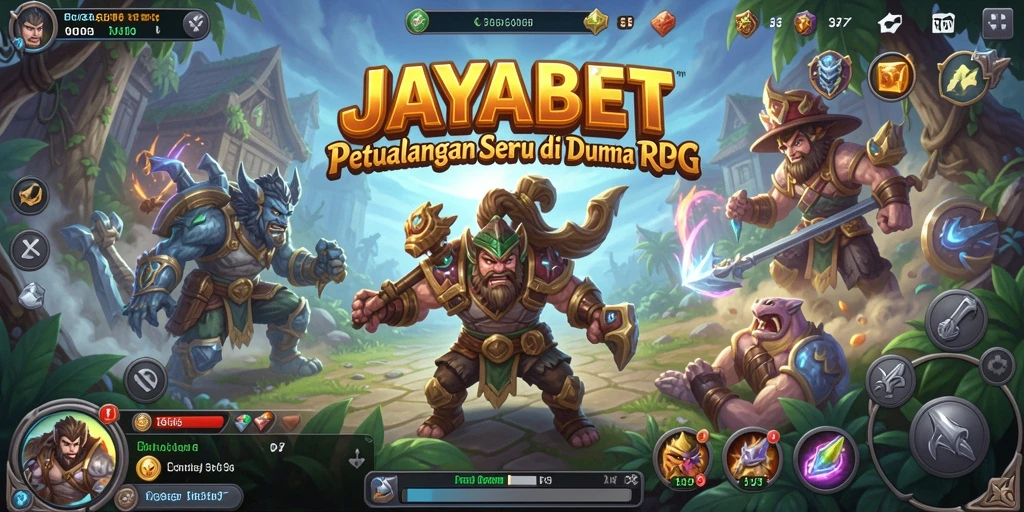 Tangkapan layar menarik dari gameplay RPG JAYABET.