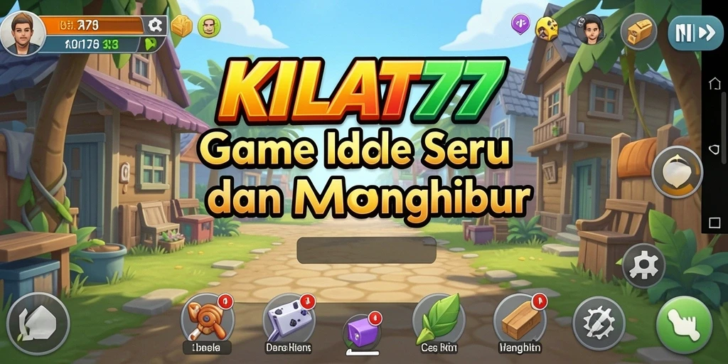 Tampilan gameplay KILAT77 yang seru dalam genre Idle.