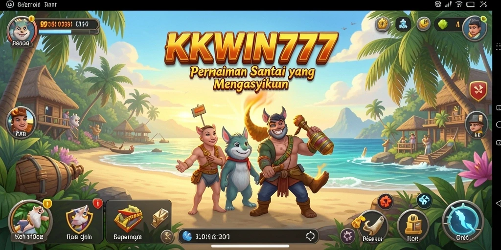 Screenshot gameplay KKWIN777 dengan tampilan yang ceria dan menarik.