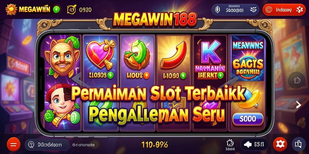 Tampilan gameplay MEGAWIN188 yang memukau dan penuh warna.