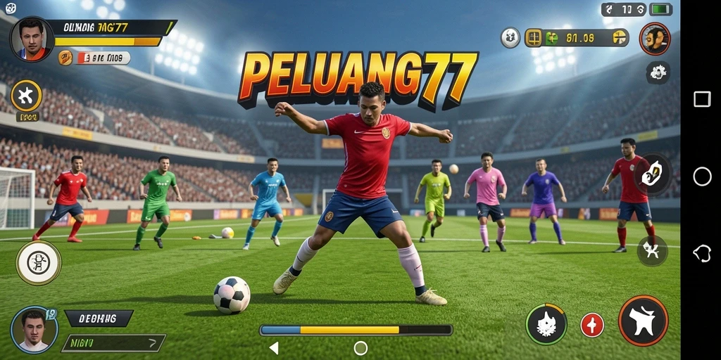 Tampilan permainan olahraga yang menarik di PELUANG77.