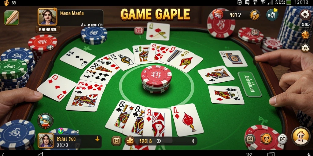 Screenshot PG11 menampilkan gameplay Gaple yang seru dan interaktif.