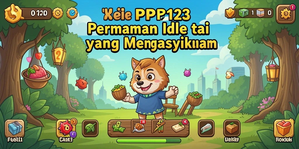 Tampilan gameplay PP123 yang menarik dan menyenangkan.