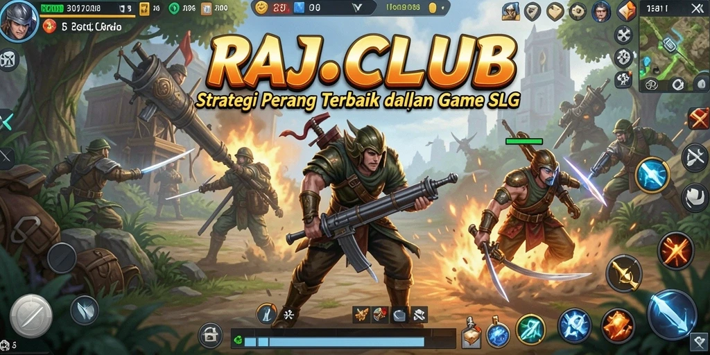 Gameplay seru dengan strategi mendalam di RAJACLUB.